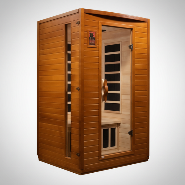Dynamic Versailles 2-person Low EMF (Between 5-10 MG) FAR Infrared Sauna (Canadian Hemlock)
