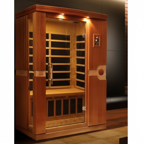 Dynamic Venice Elite 2-person Ultra Low EMF (Between 3-5MG) FAR Infrared Sauna (Canadian Hemlock)