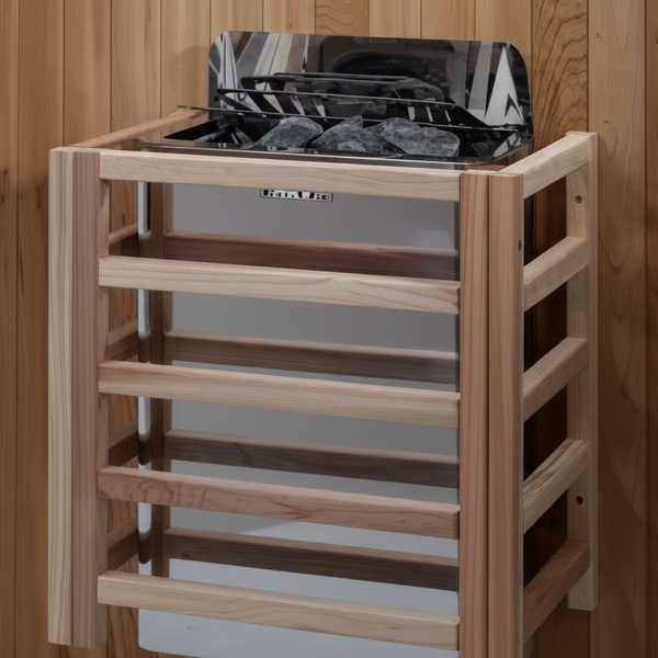 Golden Designs "Hanko Edition" 2 Person Indoor Traditional Sauna (GDI-7202-01) - Canadian Red Cedar Interior