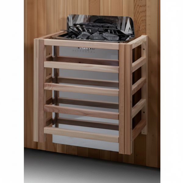 Golden Designs "Vorarlberg" 5 Person Traditional Outdoor Sauna -  Canadian Hemlock