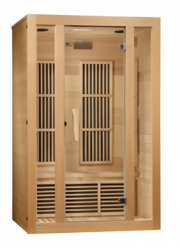 Maxxus Seattle 2-Person Low EMF (Between 5-10MG) FAR Infrared Sauna (Canadian Hemlock)