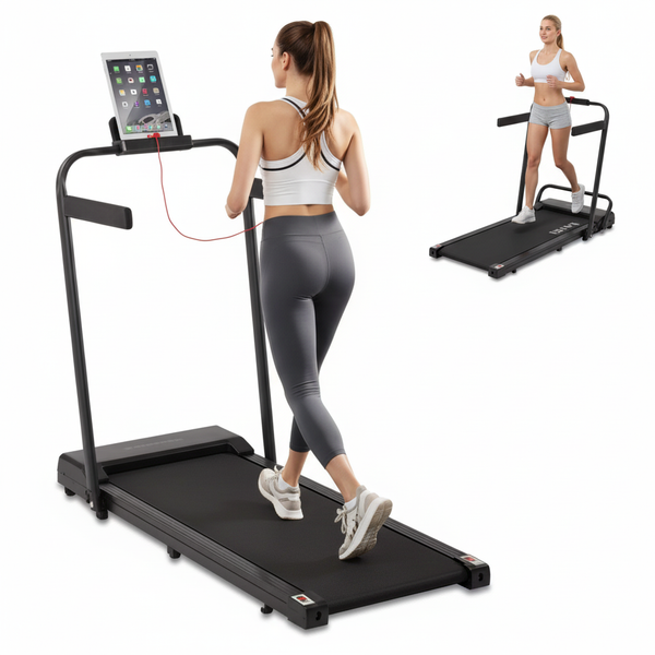 2-in-1 Foldable Treadmill