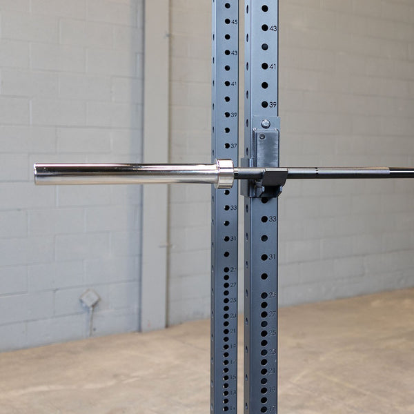 Oly, Bar-7 feet, Black - 30mm grip -space between collars 51.5"