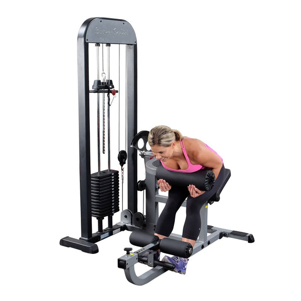 PRO SELECT AB AND BACK SELECTORIZED, 210LB STACK
