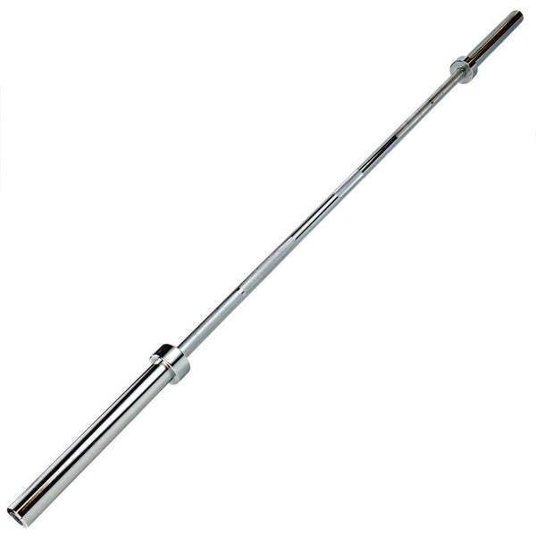 Oly Bar-7 feet, Chrome - 30mm grip -space between collars 51.5"