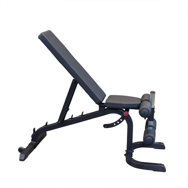 Flat/Incline/Decline Bench, 2"x 2", GFID31 - BLACK