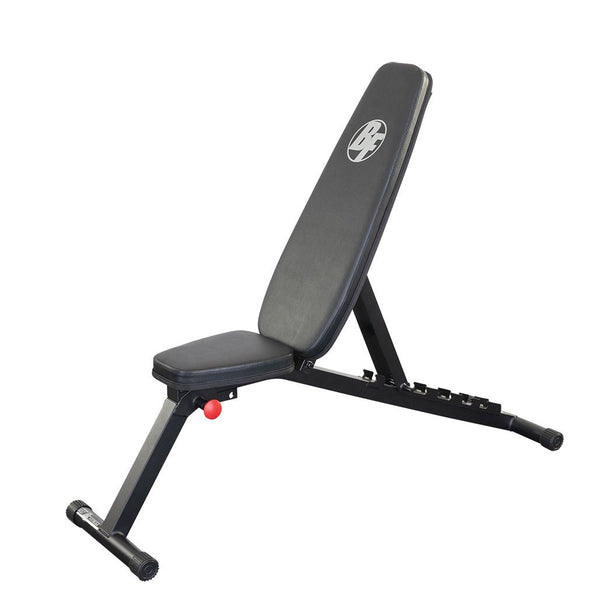 Best Fitness Folding Adjustable Bench - BLACK