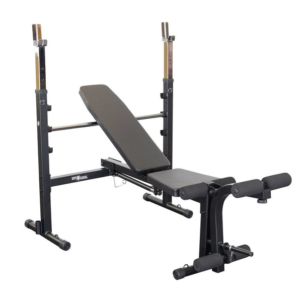Best Fitness Olympic Bench w. Leg Developer - BLACK