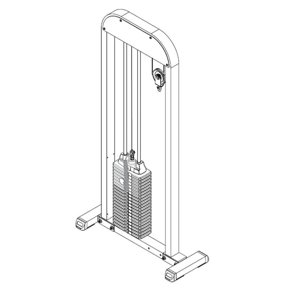 Stack for attachments