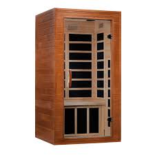 Dynamic Avila 1-2-person Low EMF (Between 5-10MG) FAR Infrared Sauna (Canadian Hemlock)