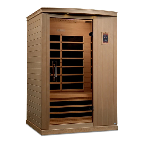 Dynamic Serena Elite 2-person Ultra Low EMF (Between 3-5MG) FAR Infrared Sauna (Canadian Hemlock)