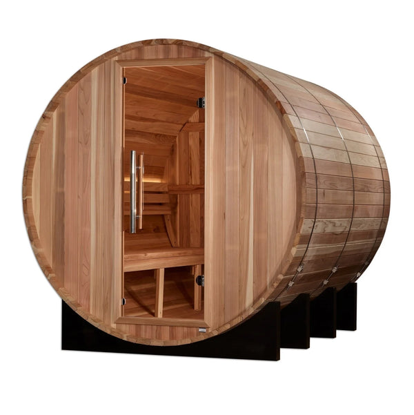 Golden Designs Kaarina 6 Person Outdoor Traditional Sauna (GDI-8506-04) - Black