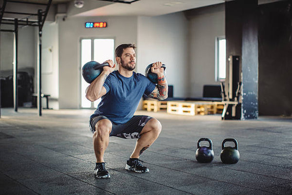 Body-Solid Iron Powder Coat Kettlebells